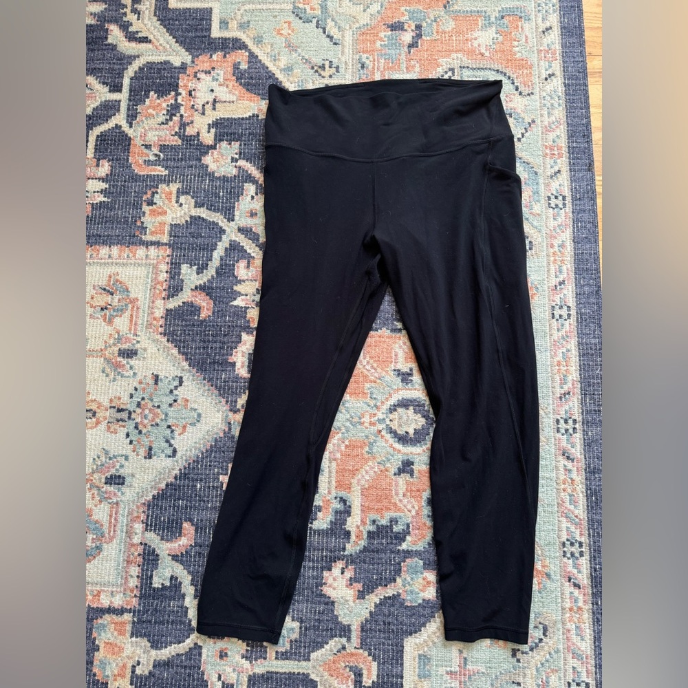LULULEMON ALIGN SIDE POCKET LEGGING SIZE 14 BLACK